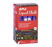 Marqueur Craies Violet Pastel Chalk Pointe Ronde 12 Pièces