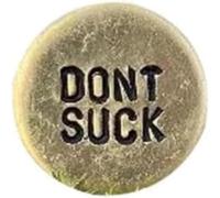 Marqueur de balle de golf amusant, ne sucez pas, marqueurs de balle de golf fantaisie avec mots amusants, clip de chapeau de balle de golf, cadeaux pour hommes ou femmes, amateurs de golf, marqueurs