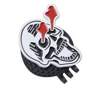 Marqueur de Balle de Golf | Clip pour Chapeau Crâne Humoristique - Marqueur de Balle | Accessoires de Golf Miniatures Clip Squelette Métal Mixte Anniversaire