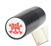Marqueur de balle de tennis, motif tête de mort, encre à séchage rapide, design compact, marqueurs de tennis personnalisés, tampon de balle étanche pour papa, mari et petit ami