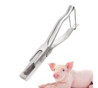 Marqueur de bétail PLIEMENT - Swine OEL TAG Tage Farm Farm Marking Notcher, Gestion du bétail Outil d'identification Animale Poignée Ergonomique pour Le Cheval, Mouton