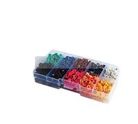Marqueur de câble étiquette de fil EC-0 EC-1 500 pièces marque numéro fil 0 à 9 couleur 2.5 mm² isolation PVC câble étiquette fil marqueur étiquettes(EC-1-500pcs-0-9)