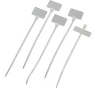 Marqueur de câble Surface de marquage : 20 x 13 mm Coloris naturel 539848 100 pcs