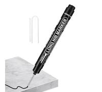 Marqueur de charpentier - Marqueur à encre longue de 20 mm à pointe profonde - Marqueur à tête longue à séchage rapide - Marqueur permanent Reach pour et entrepreneurs