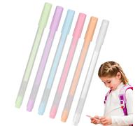 Marqueur de colle pour Scrapbooking | Stylo à colle à séchage rapide | 6 pièces outil adhésif avec bouchon à clip | pour projets créatifs travaux manuels papeterie d'art