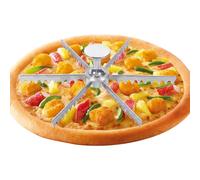 Marqueur de gâteau et gâteau, coupe-pizza avec plusieurs portions : fournitures de cuisson pour gâteaux au fromage, coupe-pâtisserie, outils de cuisson de coupe, paire d' d'aluminium