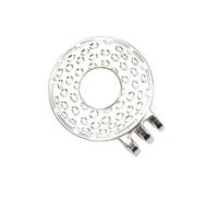 Marqueur de golf avec clip de chapeau - support magnétique haut de gamme, observateur d'alignement rond, accessoire de l'emblème du chapeau élégant | Disque de visée de balle compacte, conception liss