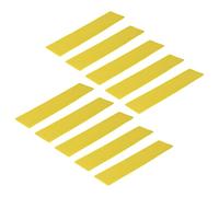 Marqueur de Ligne de Court Marqueur de Matériau en PVC Durable pour Les Applications de Basket-Ball de Tennis avec Haute visibilité pour Les Jeux de Plein Air Ensemble de 10 Pièces pour Les