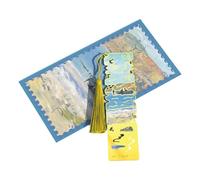 Marqueur De Livre À Thème Peinture À L'huile Avec Glands Marque-pages En Métal Creux Marqueur Page Pour Amoureux Scrapbooking Lecture Marque-pages En Métal