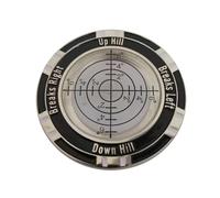 Marqueur de niveau - Lecteur de balle vert - Outil léger - Aide à l'entraînement pour une lecture verte précise avec guide - Kit d'accessoires de golf compact pour femmes et hommes sur le chemin de