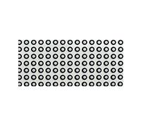 Marqueur de numérisation 3D, Point de position du scanner 3D point de position magnétique reflection point cible de la bille cible Photogrammétrie codage(6mm tape stickers(1000))