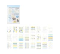 Marqueur de page facile à utiliser, autocollant de classification portable à forte adhérence pour classer et noter facilement les comptes à main