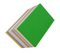 Marqueur de page - Onglets adhésifs - 1000 feuilles de papier coloré - Surface lisse - Compact - Portable - Fournitures de notes à faire soi-même - Vocabulaire