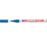Marqueur de peinture à l'huile Edding n° 751 Bleu