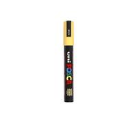 Uni-Ball Posca - Lot de 12 marqueurs pointe moyenne conique PC5M JP Jaune Paille