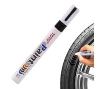 Marqueur de peinture pour stylo à peinture, Stylo étanche, marqueur de coloriage multi-surfaces, Stylo de lettrage de pneu, multifonctionnel pour le verre, le caoutchouc, la céramique, le bois, le pap