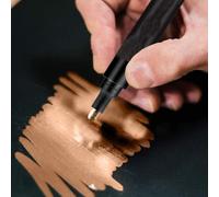 Marqueur De Peinture Réfléchissant À Effet Miroir, 2 Couleurs, Stylo Artisanal Métallique Pour Résine, Moule, Verre, Plastique