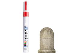 Marqueur de peinture, stylo à encre à séchage rapide, marqueur imperméable à forte couverture, stylo d'inscription pierre tombale pour usage extérieur, monument, cimetière, marbre, outil d'écriture