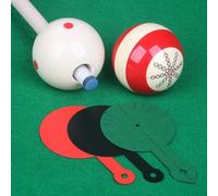 Marqueur de Point de Visée pour Billard - 3 Pièces Accessoires De Pratique De Table,Aide À La Visée pour Table De Billard | pour Débutants Joueurs Maison Salle De Jeu Clubs Amateurs De Sport