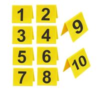 Marqueur de preuves pour les marqueurs de scène crime n ° 1-10 10pcs