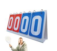 Marqueur de score - Titennis Score Score Keeper, Game Score Counter | Marqueur de volley-ball, score de score de score 4 numérique Flipper Keeper, marqueur de couple
