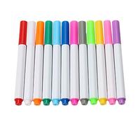 Marqueur de tissu 12 couleurs effaçables à l'eau, solubles dans l'eau pour matelassage