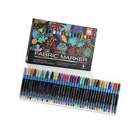 Marqueur de tissu visible dans la pénombre, stylo de réparation de couleur de vêtements pour la personnalisation des vêtements, encres imperméables à séchage rapide, marqueur de tissu permanent