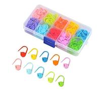 Marqueur de Verrouillage,120 Pack Tricots Marqueurs Tricot Crochet Point de Verrouillage Points pour Crochets Tricot Maille en Plastique Marqueurs Coloré