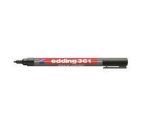 Edding Marqueur tableau blanc 361 4-361001 Noir
