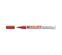 Marqueur - edding - 751 Gloss Paint - Permanent - Verre Métal Plastique - Rouge