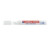 Marqueur EDDING Blanc non permanent craie liquide 2-3mm pour fenêtres et ardoises - 4095 Blanc G