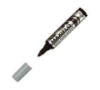 Marqueur effaçable à sec Maxiflo - PENTEL - Pointe ogive large - Encre liquide - Noir
