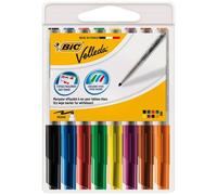 Bic Blister 8 Velleda Pietradors Colors Multicolore