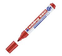 edding Marqueur effaçable pour tableau blanc 660 Pointe ogive 1,5–3 mm Rouge