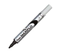 Marqueur effaçable Pentel Maxiflo corps plastique pointe conique 1,2 mm noir