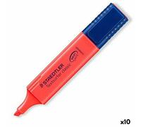 Marqueur fluorescent Staedtler Textsurfer Classic Rouge 10 Unités