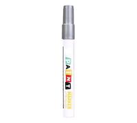 Marqueur funéraire à séchage rapide, encre imperméable à l'eau, pointe fine de 3 mm, marqueur de lettrage pour marbre, pierre, verre, métal, bois, dessin, écriture