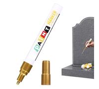 Marqueur funéraire pour cimetières - Pointe fine de 3 mm imperméable avec encre à séchage rapide - Marqueur de cimetière commémoratif imperméable - Pour dessiner, écrire et écrire pour l'extérieur sur
