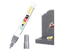 Marqueur funéraire pour tombe sur un cimetière, pointe fine de 3 mm, encre à séchage rapide, imperméable, pour dessiner, écrire et écrire sur le verre, la pierre, le bois, taille M