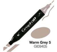 Marqueur Graph'It à double pointe - Gris chaud 5 Gris G