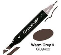 Marqueur Graph'It à double pointe - Gris chaud 9 Gris G