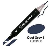 Marqueur à alcool GRAPH'IT - 9108- Cool Grey 8
