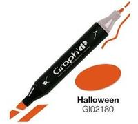 Marqueur à l'alcool graph'it 2180 halloween - graph it Marron