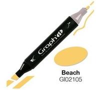 Graph'it Marqueur à double pointe – Plage Orange G