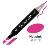 Marqueur Graph'It à double pointe - Rose chaud Fuchsia G