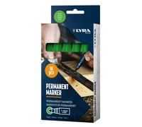 Marqueur indélébile mm.1 LYRA/4 Vert (Lot de 10)] [LYRA2
