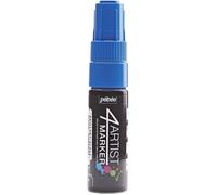 Marqueur - Indélébile - Permanent - Bleu foncé - Pointe biseautée - 8mm - Pébéo