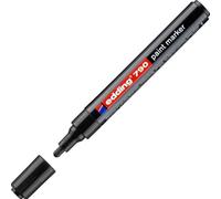 Marqueur industriel Edding 790, laqué, pointe ronde, 2-3 mm, noir