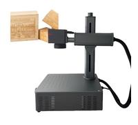 Marqueur Laser à Fibre 20 W, Machine De Gravure Laser Haute Précision, Machine De Marquage Industriel, Graveur Pour Bijoux, Traitement Par Lots, Haute Vitesse 4000 Mm/S(20W)