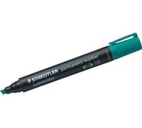 Marqueur Lumocolor permanent 2-5mm vert boîte de 10 pièces